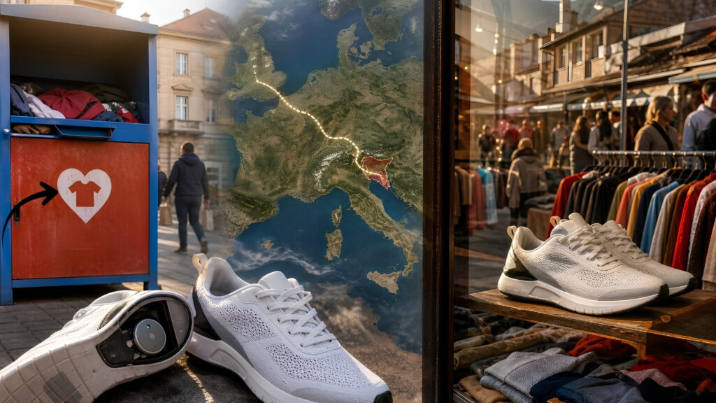 Il cache un AirTag dans des baskets données à la Croix-Rouge : après 1 250 km, leur destination le surprend autant que leur parcours inattendu