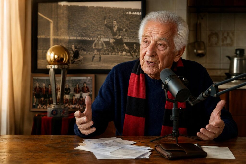 Champion d’Europe et légende du Milan, il touche 900 euros de pension à 87 ans : « Je travaille encore »