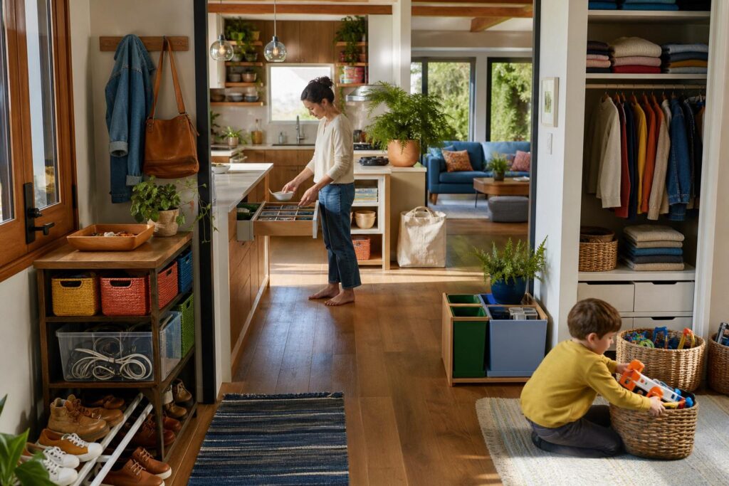 30 astuces de rangement pour venir à bout du désordre dans toute la maison, sans y passer tous vos week-ends