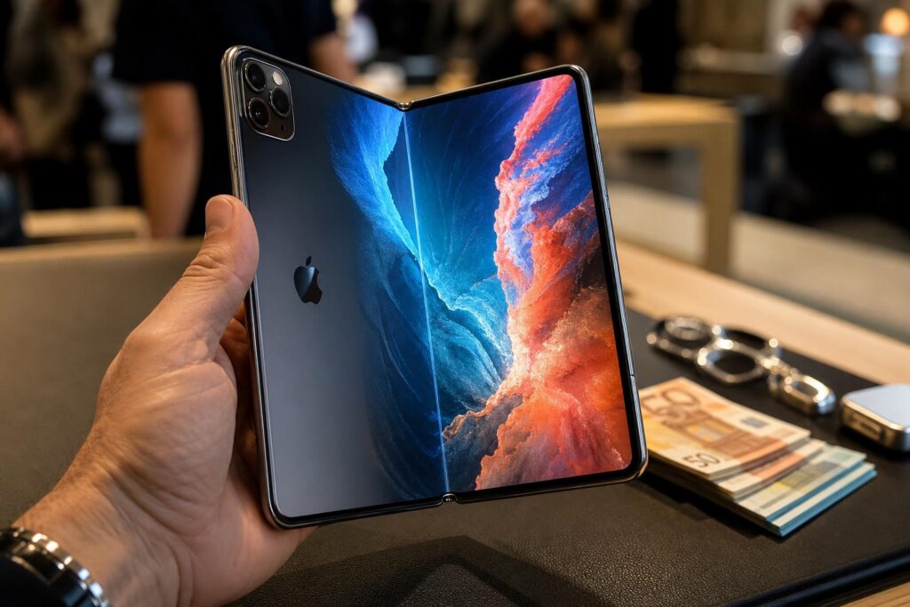 Apple franchit une limite longtemps jugée improbable : son premier iPhone pliant dépasse les 2 000 euros et change complètement de silhouette