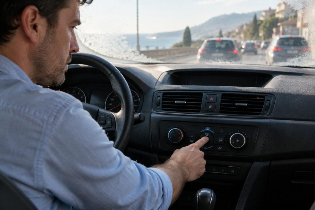 Appuyer 3 secondes sur le bouton de la climatisation de sa voiture : à quoi ça sert et comment l’utiliser