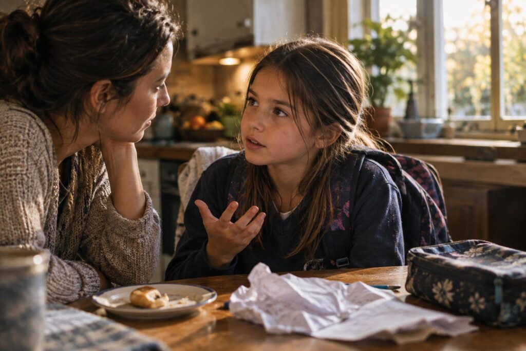 Arrêtez de demander « Comment s’est passée ta journée ? » : les 7 questions à poser pour élever des enfants mentalement forts, selon une psychothérapeute
