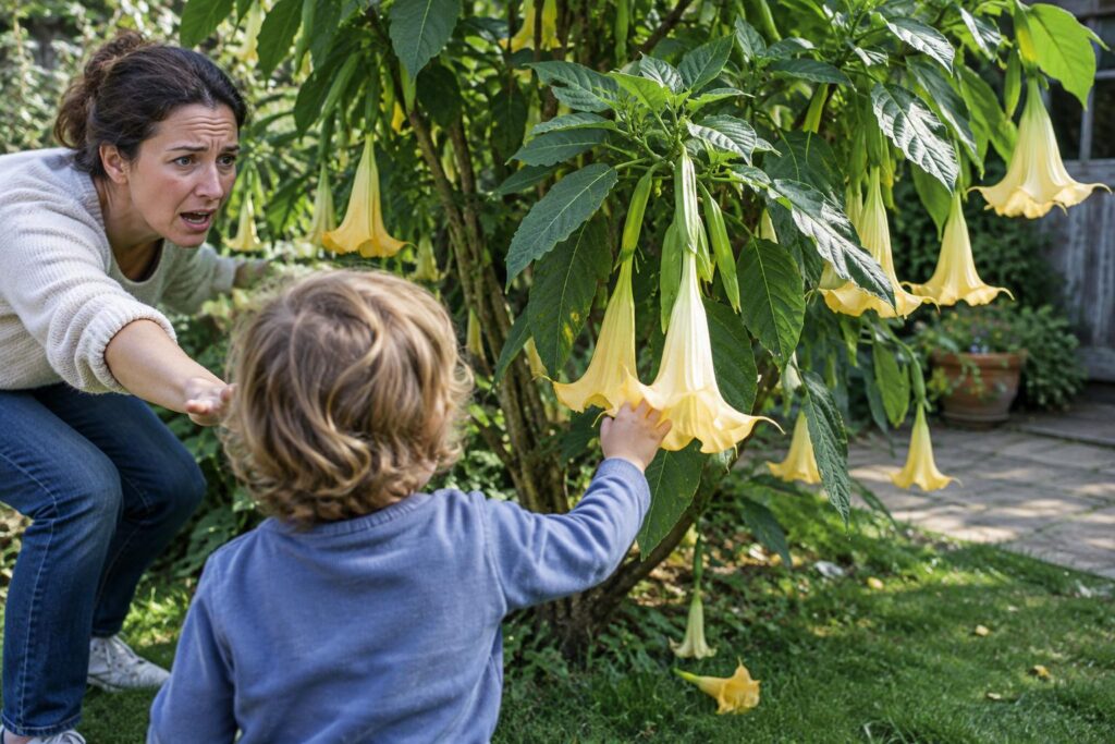 Attention ! Les experts alertent sur les fleurs géantes de cette plante : presque personne ne sait qu’elles sont hautement toxiques
