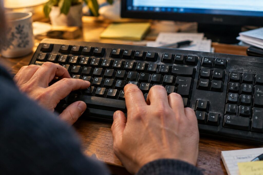 Ces petits reliefs sous les touches F, J et le 5 de votre clavier : voici à quoi ils servent vraiment