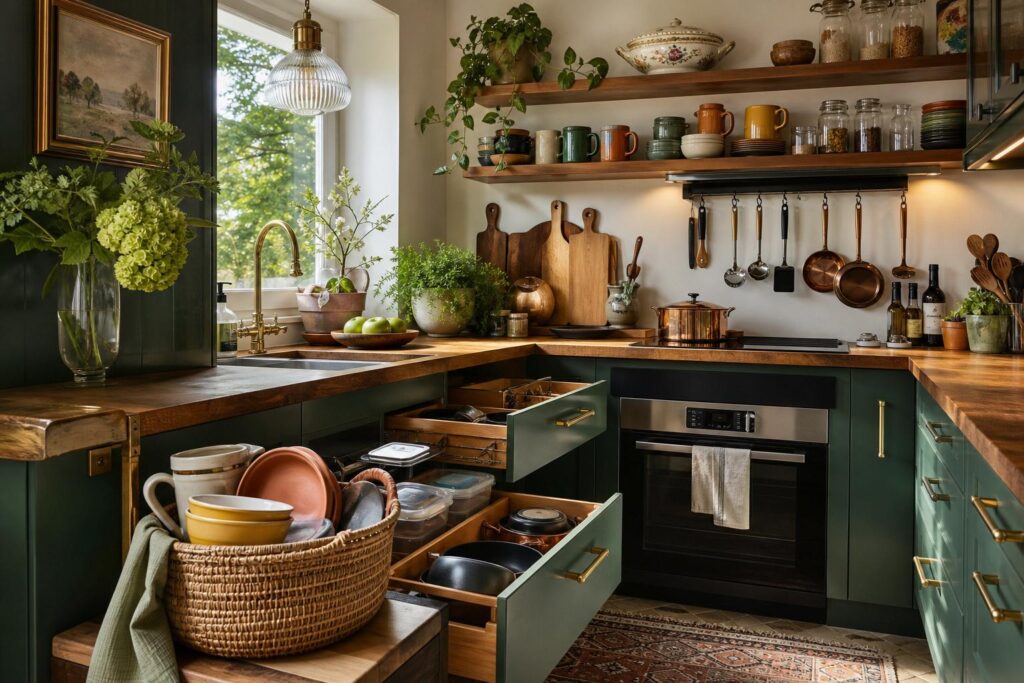 Cuisine encombrée : les conseils des experts pour tout ranger proprement, même dans les plus petits espaces