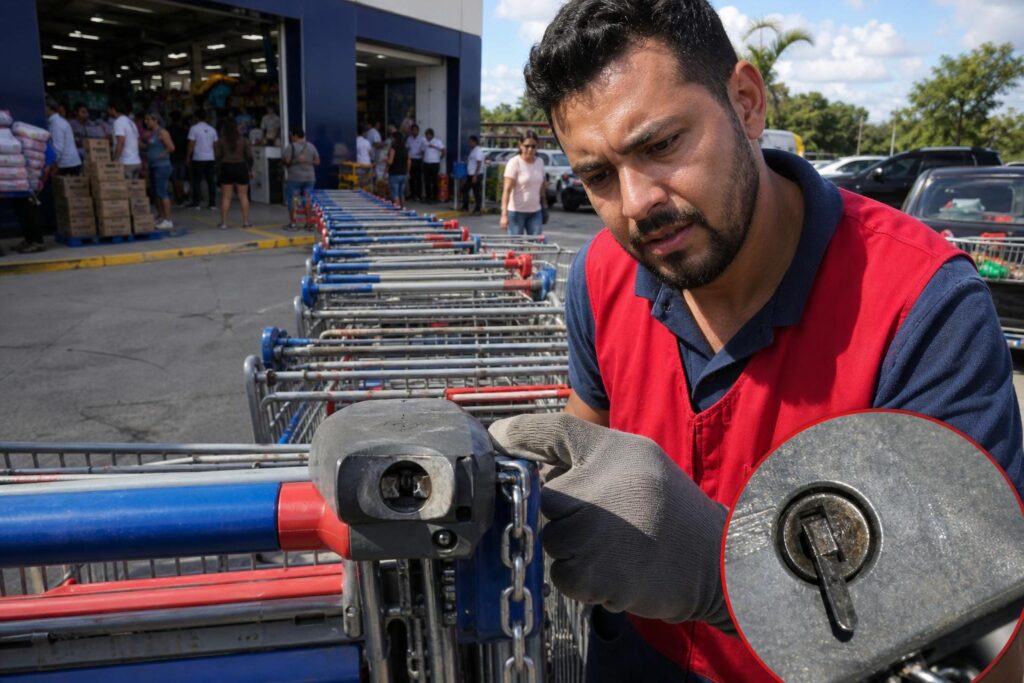 Dans cette enseigne à bas prix, le jeton de chariot se coince : un salarié révèle ce que ce détour coûte vraiment aux clients
