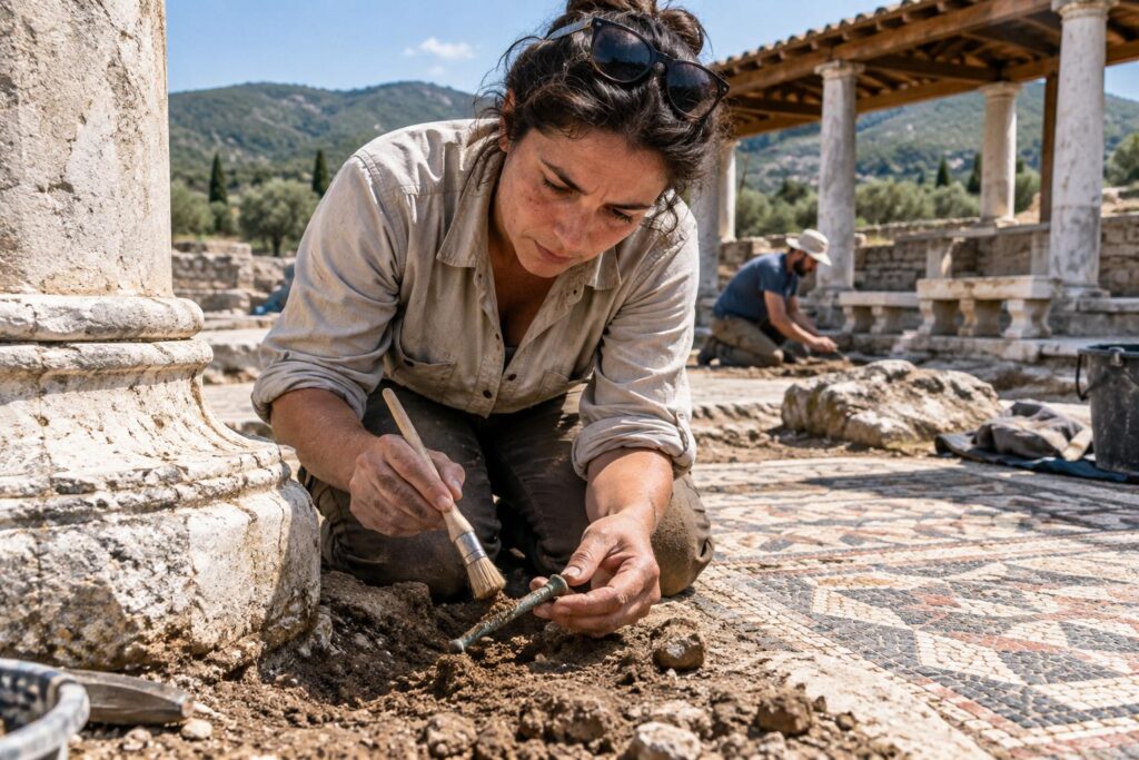 Des archéologues mettent au jour en Grèce une école vieille de 2 300 ans : Aristote y aurait enseigné à Alexandre le Grand