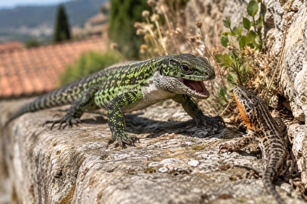 Des lézards « Hulk » plus gros et plus agressifs effacent des millions d’années d’évolution : voici ce qui se passe sur les murs