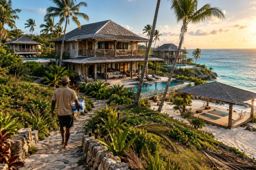 En 2000, Bruce Willis achète 3 hectares sur une île des Caraïbes : dix-neuf ans plus tard, il revend trois villas, quatre piscines et un pavillon de yoga pour 27 millions de dollars