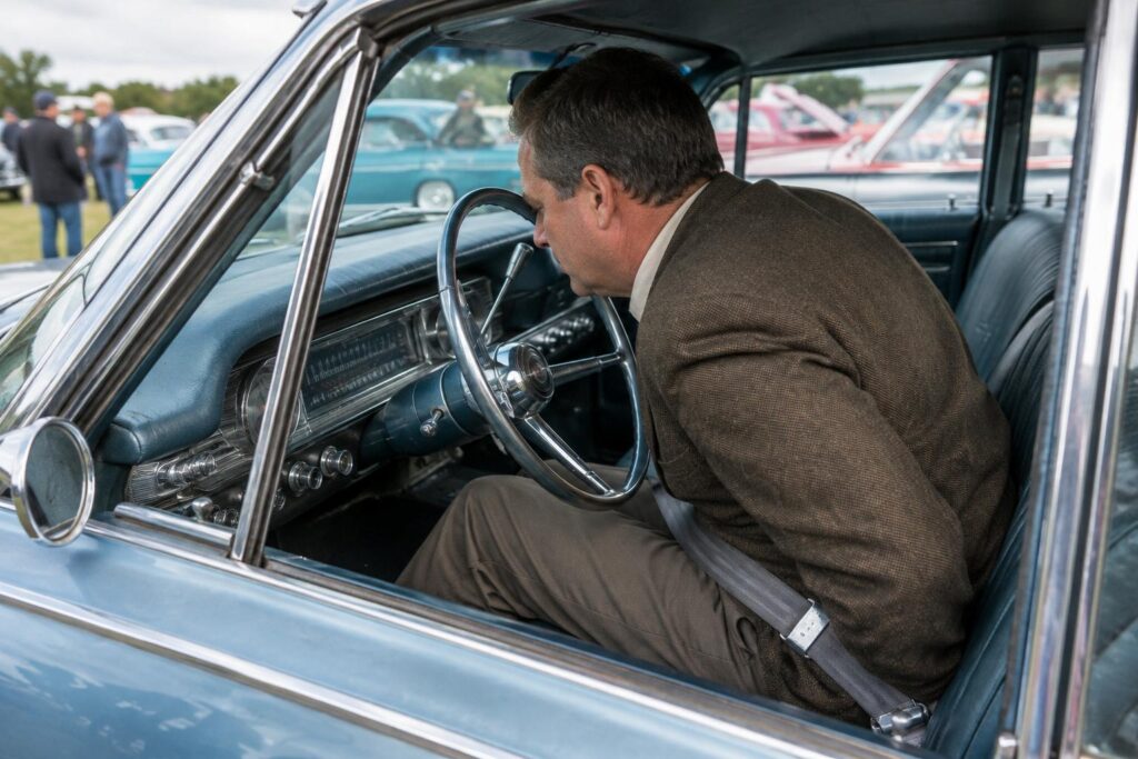Équipements de sécurité automobile des années 60 qui n’étaient qu’une illusion d’optique