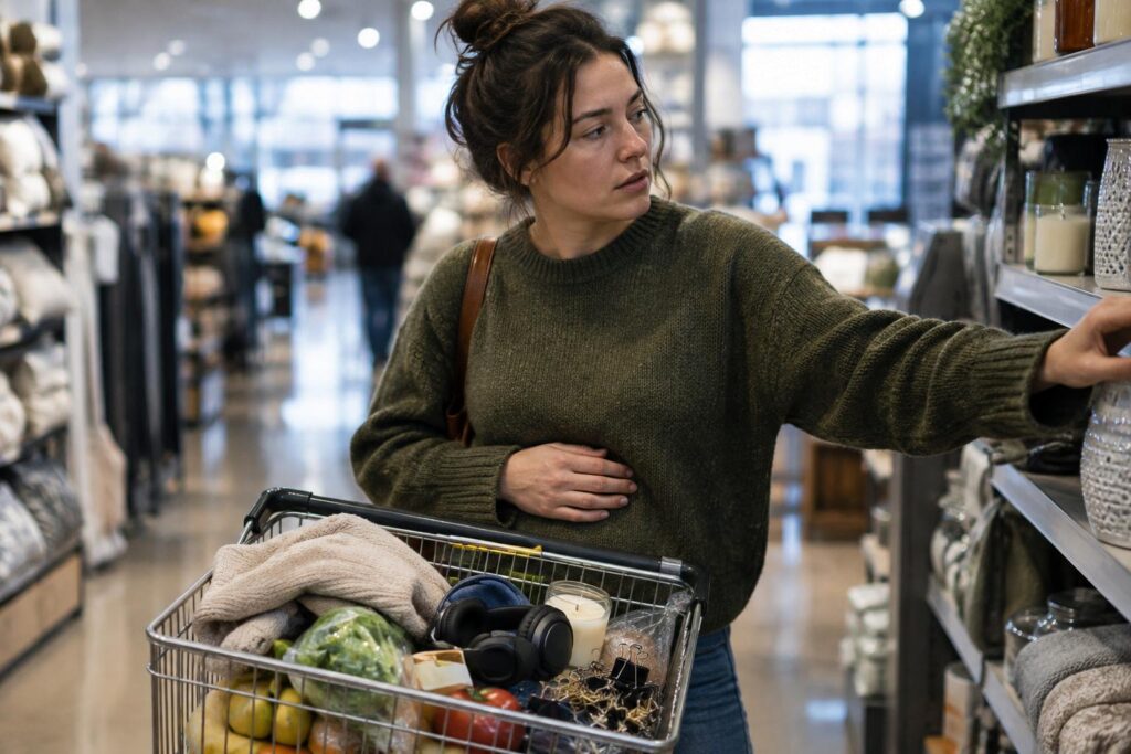 Faire ses courses le ventre vide : ce que vous achetez en plus n’est pas seulement de la nourriture, selon une étude