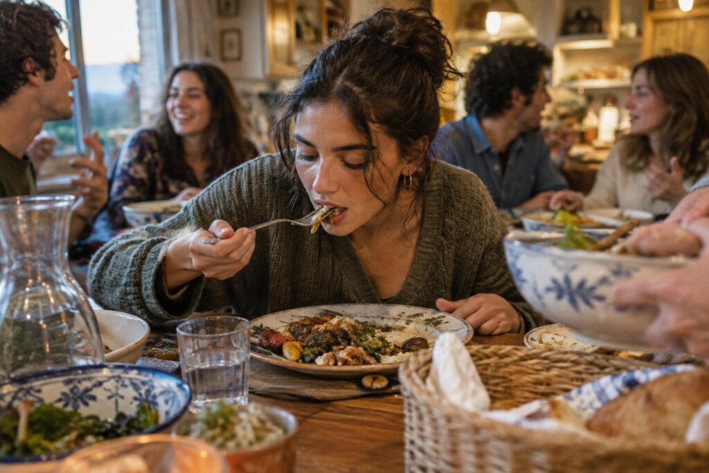Ils mangent vite et ne craignent pas le bruit : 9 habitudes qui trahissent ceux qui ont grandi dans une grande famille