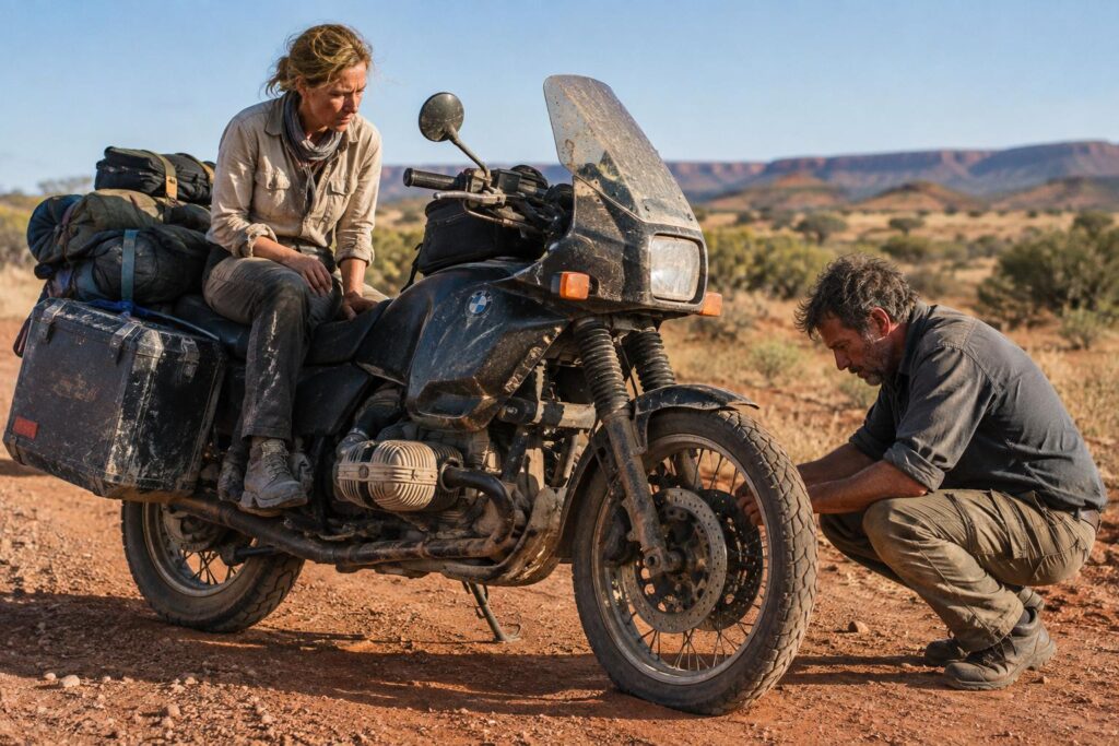 Ils partent en 1996 sur une Harley de 1994 : 15 ans plus tard, ce couple australien a traversé les 193 pays du monde avec la même moto