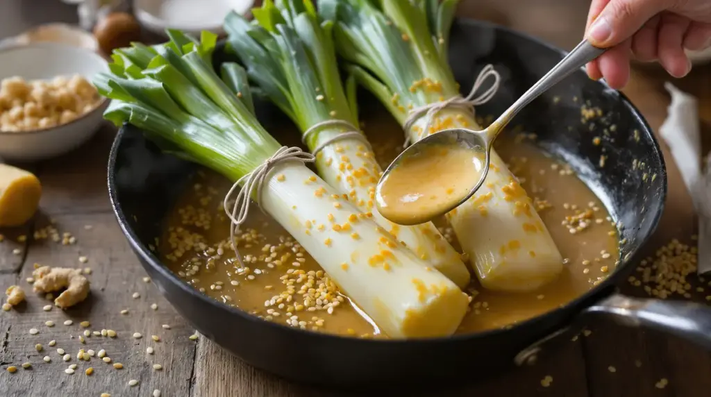 J’ai testé la recette des poireaux au sésame : ultra simple, parfumée et prête en quelques minutes