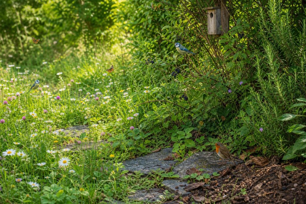 Jardin accueillant pour les oiseaux : tout ce que vous n’avez surtout pas besoin de faire, et c’est une bonne nouvelle