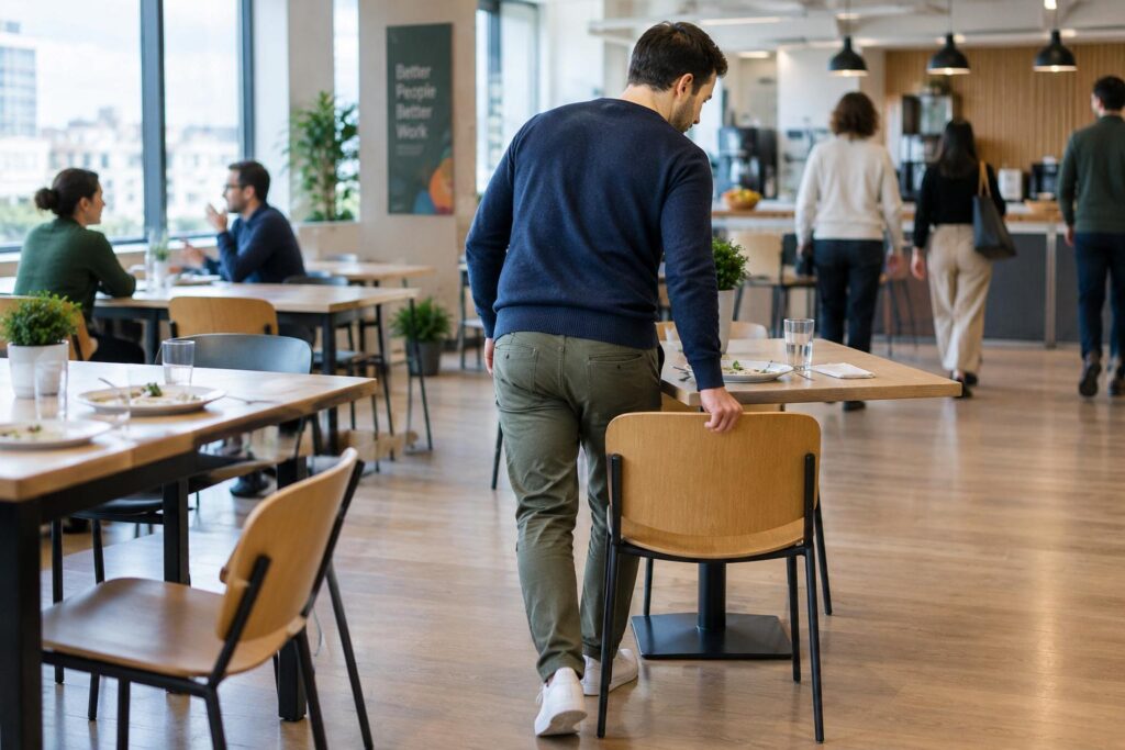 Les psychologues sont formels : remettre sa chaise en place après avoir mangé ou travaillé en dit long sur vous, selon une étude menée auprès de plus de 8 000 personnes