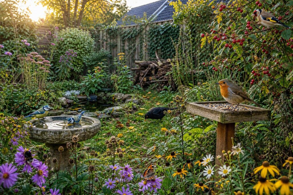 Plus d’oiseaux dans votre jardin : 18 conseils simples pour les attirer et les voir revenir chaque jour
