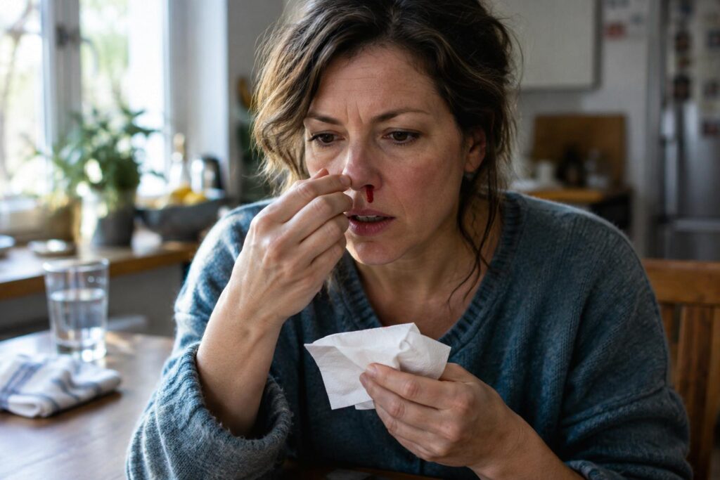 Saignement de nez : pencher la tête en arrière est une erreur, voici le bon geste selon les médecins