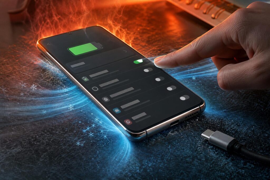 Téléphone qui chauffe ? Ce réglage aide à le refroidir rapidement