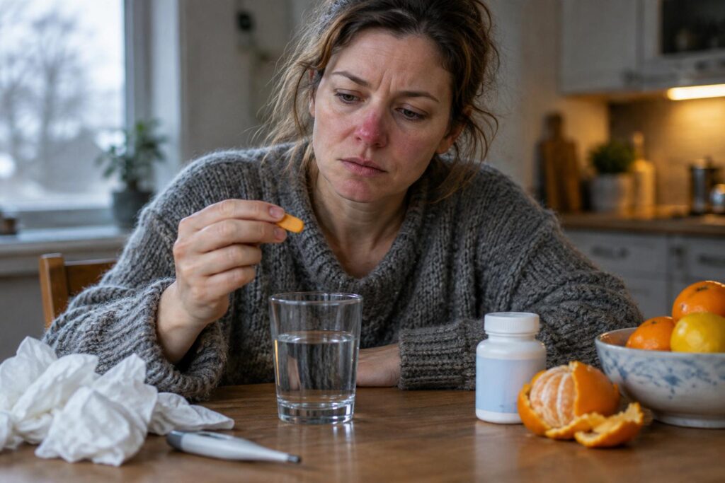 Vitamine C et rhume : 50 ans après le mythe lancé par un prix Nobel, voici la seule chose qu’elle change vraiment
